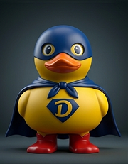Superhero Duck image