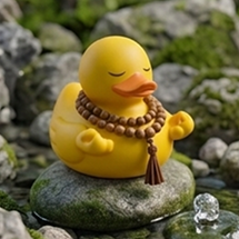 Zen Master in a Zen Garden