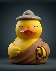 Zen Master Duck image